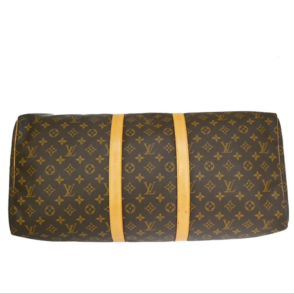 Authentic Louis Vuitton Keepall 55 Monogram Canvas - Picture 6 of 14